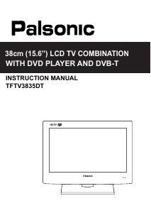 Manual Palsonic TFTV3835DT LCD Television