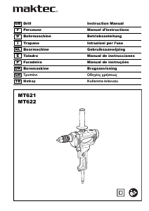 Manuale Maktec MT622 Trapano avvitatore