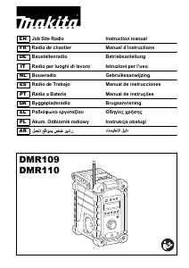 Instrukcja Makita DMR110 Radio