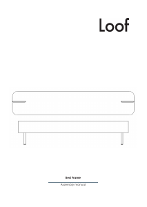 Manual Loof Frame Estrutura de cama
