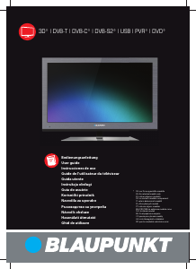 Manual Blaupunkt B50C211TCS Televizor LED