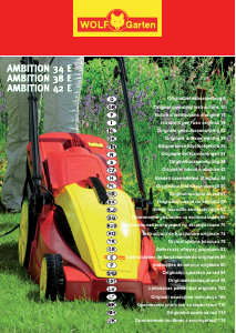 Manual Wolf Garten Ambition 38 E Lawn Mower