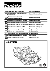 Bedienungsanleitung Makita 4157KB Kreissäge