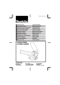 Bedienungsanleitung Makita 4190D Kreissäge