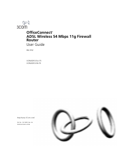 Manual 3Com WL-552 OfficeConnect Router