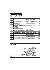 Manuale Makita DLS714 Sega circolare