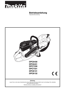 Bedienungsanleitung Makita DPC6430 Kreissäge