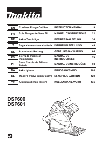 Manual Makita DSP601 Serra circular