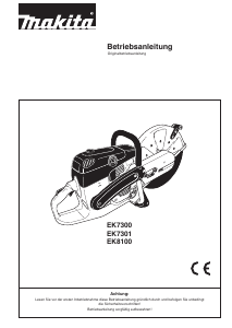 Bedienungsanleitung Makita EK7300 Kreissäge