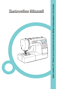 Manual Silver 8000E Sewing Machine