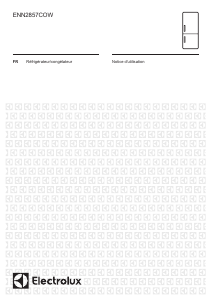 Mode d’emploi Electrolux ENN2857COW Réfrigérateur combiné