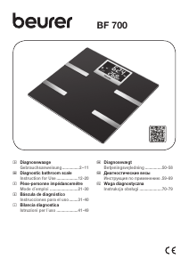 Manual Beurer BF 700 Scale