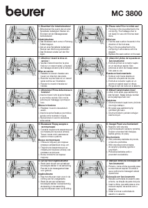 Handleiding Beurer MC 3800 HCT - Modern Massageapparaat