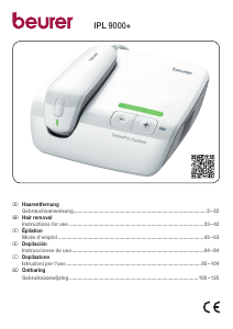 Manuale Beurer IPL 9000+ SalonPro System Epilatore a luce pulsata