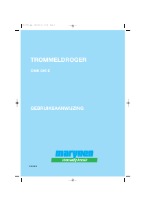 Handleiding Marijnen CMK 945 E Wasdroger