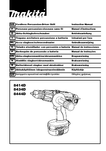 Bruksanvisning Makita 8414D Slagborrmaskin