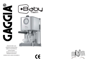 Manual Gaggia Baby Twin Máquina de café expresso