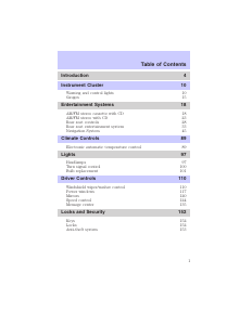 Handleiding Lincoln Navigator (2003)