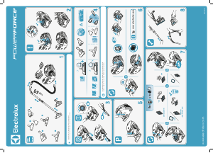 Manual de uso Electrolux EPF6ANIMAL Aspirador