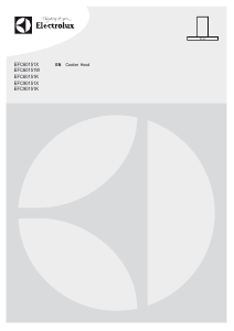 Bruksanvisning Electrolux EFC60151W Köksfläkt
