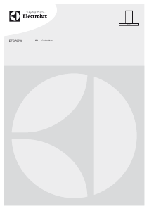 Bruksanvisning Electrolux EFC70720X Köksfläkt