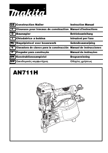 Bedienungsanleitung Makita AN711H Tacker