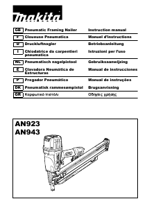 Bruksanvisning Makita AN943 Häftpistol