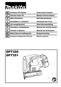 Bedienungsanleitung Makita DPT350 Tacker