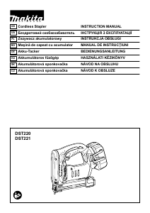 Használati útmutató Makita DST221 Elektromos tűzőgép