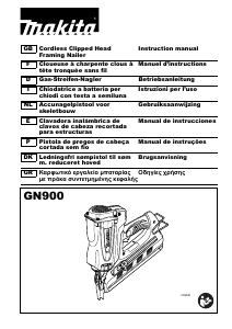 Bruksanvisning Makita GN900 Häftpistol