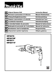 Handleiding Makita HP2070F Klopboormachine