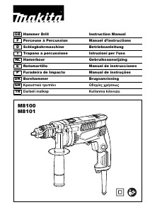 Mode d’emploi Makita M8100 Perceuse à percussion