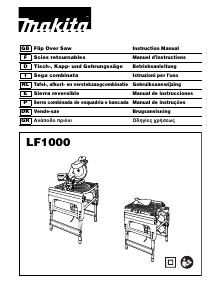 Bedienungsanleitung Makita LF1000 Kreissäge