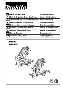 Handleiding Makita LH1040 Cirkelzaag