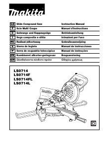 Manuale Makita LS0714FL Sega circolare