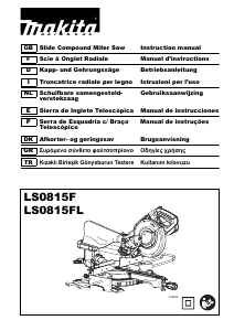 Bruksanvisning Makita LS0815FL Cirkelsåg