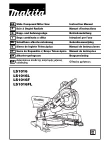 Bruksanvisning Makita LS1016 Cirkelsåg
