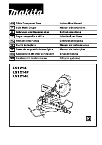 Bedienungsanleitung Makita LS1214F Kreissäge