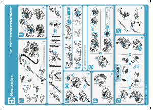 Manual de uso Electrolux ESP7ANIMAL Aspirador