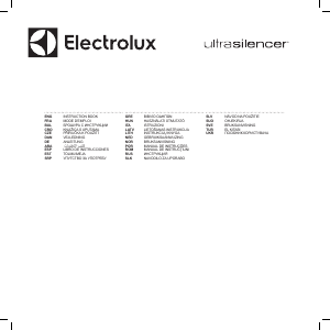 Руководство Electrolux EUS8ANIMAT Пылесос