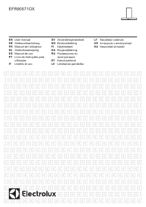 Manual Electrolux EFR90571OX Cooker Hood