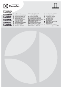 Rokasgrāmata Electrolux EFV55465OX Tvaika nosūcējs