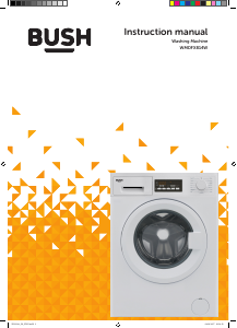 Handleiding Bush WMDFX814W Wasmachine