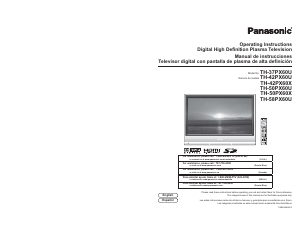Bruksanvisning Panasonic TH-42PX60X Plasma TV