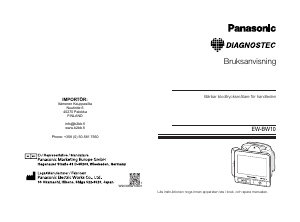 Bruksanvisning Panasonic EW-BW10 Diagnostec Blodtrycksmätare