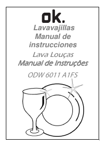 Manual OK ODW 6011 A1FS Máquina de lavar louça
