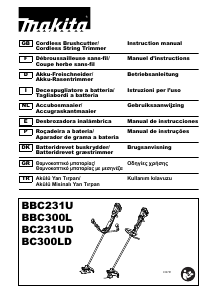 Manuale Makita BBC231U Tagliabordi