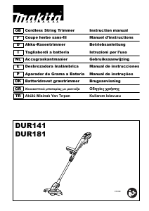 Manual de uso Makita DUR141 Cortabordes