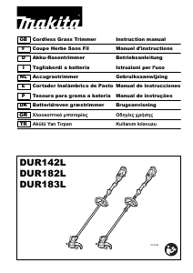 Manual Makita DUR182L Grass Trimmer