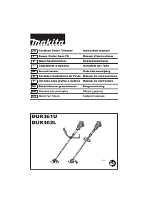 Manual Makita DUR361U Grass Trimmer